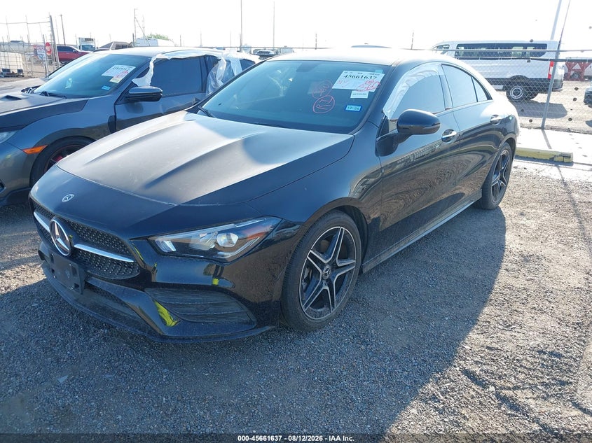 Vin: w1k5j4hb1pn409966, lot: 46160209, mercedes-benz cla 250 coupe 4matic 20232