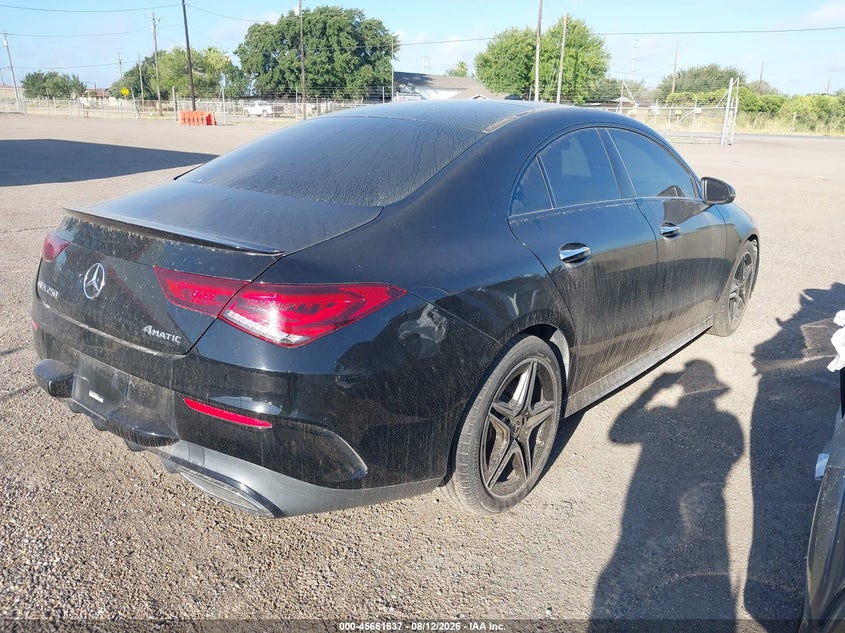 Vin: w1k5j4hb1pn409966, lot: 46160209, mercedes-benz cla 250 coupe 4matic 20234