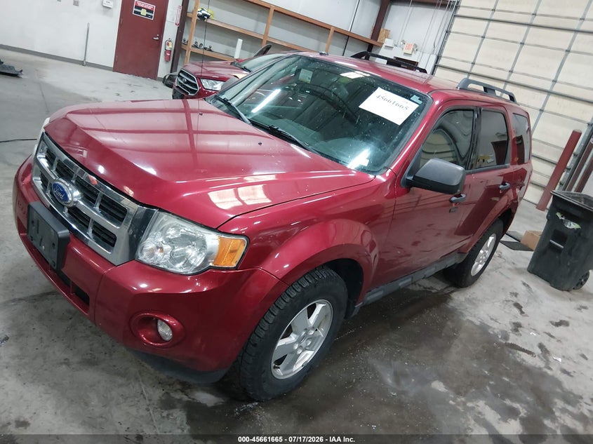 Vin: 1fmcu9dg6ckb69845, lot: 46160237, ford escape xlt 20122