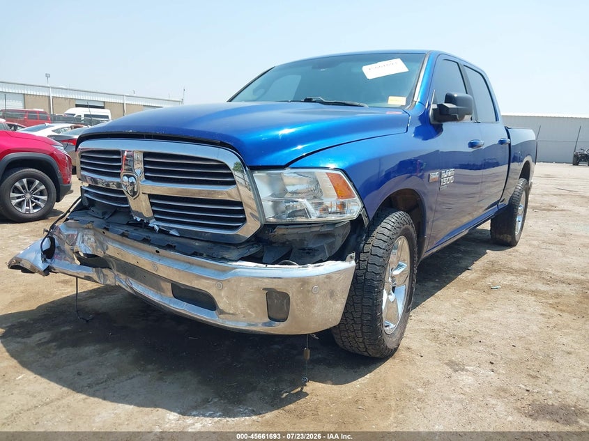 Vin: 1c6rr6tt7ks694531, lot: 46160265, ram 1500 classic big horn  4x2 6'4 box 20192