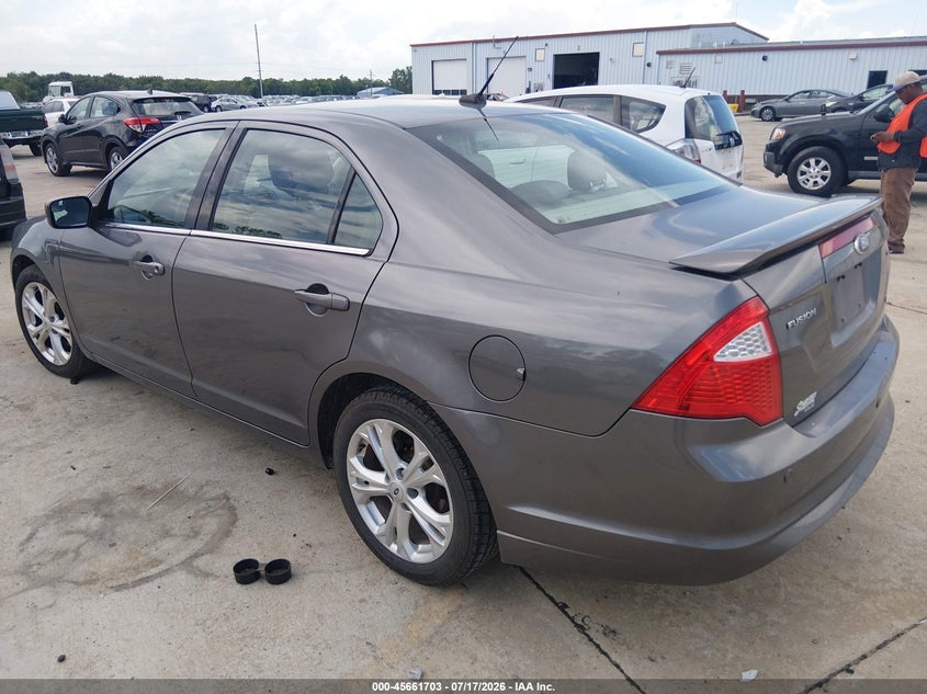 Vin: 3fahp0ha4cr448151, lot: 46160275, ford fusion se 20123