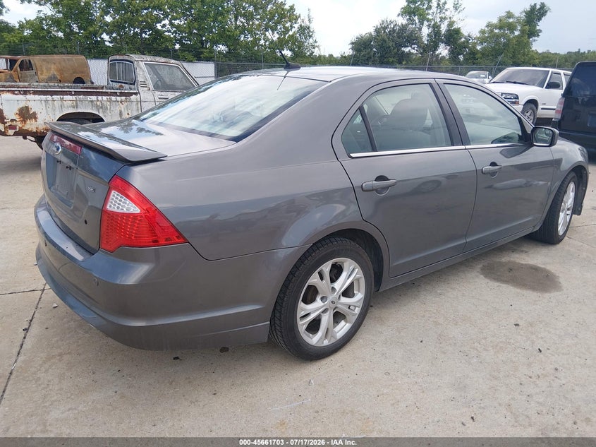 Vin: 3fahp0ha4cr448151, lot: 46160275, ford fusion se 20124