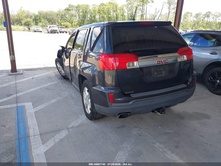 Vin: 2gkalmek5g6177582, lot: 46160312, gmc terrain sle-1 20163