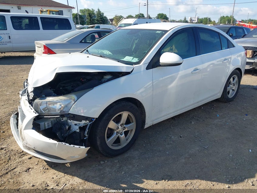 2014 Chevrolet Cruze, Удар спереду, IAAI, VIN 1G1PC5SB6E7254109 — фото 2