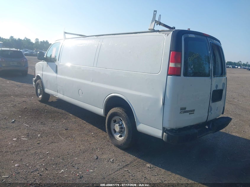 Vin: 1gcwggca2c1100778, lot: 46160350, chevrolet express 2500 work van 20123