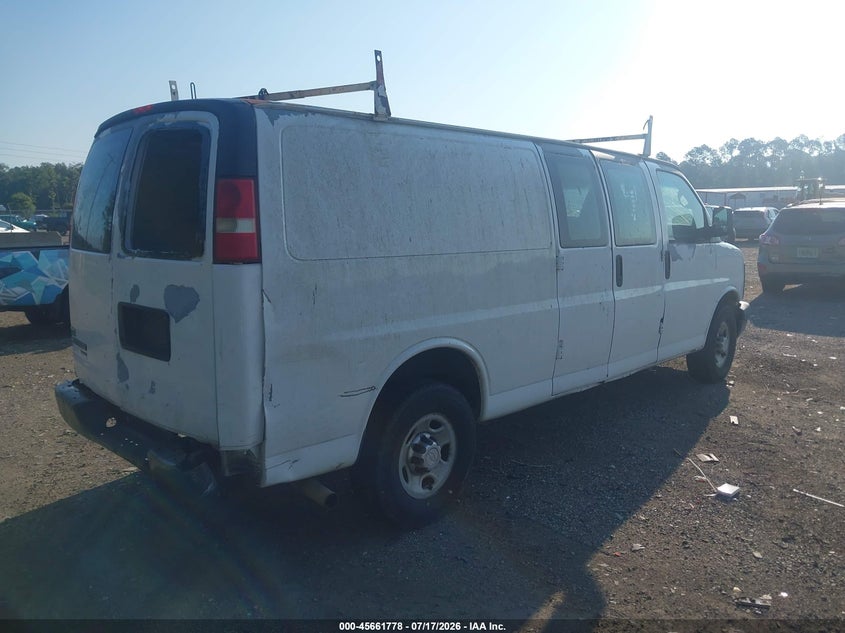 Vin: 1gcwggca2c1100778, lot: 46160350, chevrolet express 2500 work van 20124