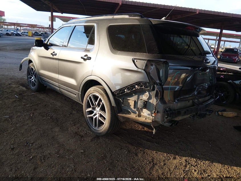Vin: 1fm5k8gt6kgb53969, lot: 46160397, ford explorer sport 20193