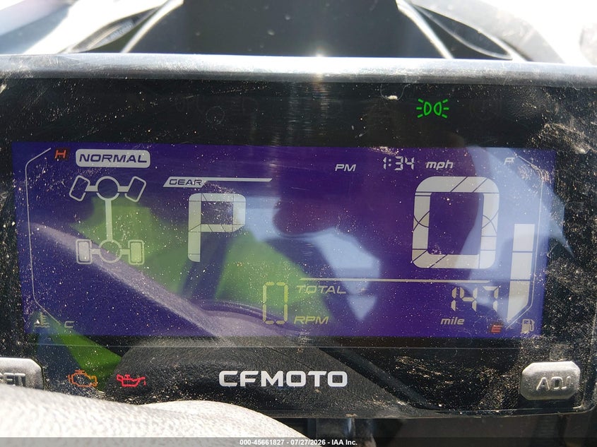2024 CF MOTO ZFORCE auction photo 7