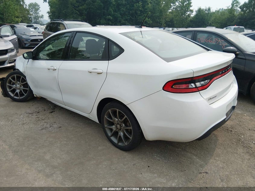 Vin: 1c3cdfbb4ed913691, lot: 46160409, dodge dart sxt 20143