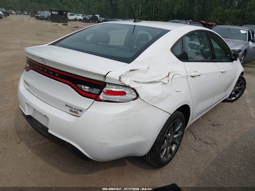 Vin: 1c3cdfbb4ed913691, lot: 46160409, dodge dart sxt 20144