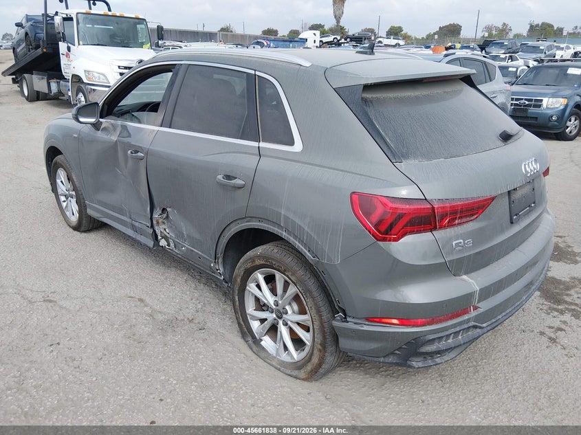 Vin: wa1decf30r1031787, lot: 46160410, audi q3 premium 45 tfsi s line quattro tiptronic 20243