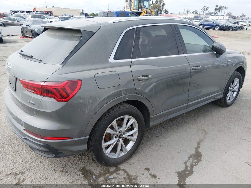 Vin: wa1decf30r1031787, lot: 46160410, audi q3 premium 45 tfsi s line quattro tiptronic 20244