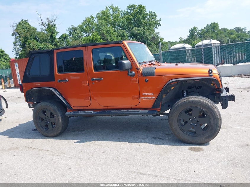 2011 Jeep Wrangler Unlimited Sport VIN: 1J4BA3H1XBL581250 Lot: 45661844