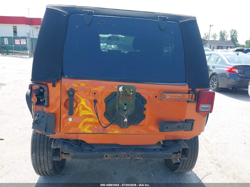 2011 Jeep Wrangler Unlimited Sport VIN: 1J4BA3H1XBL581250 Lot: 45661844