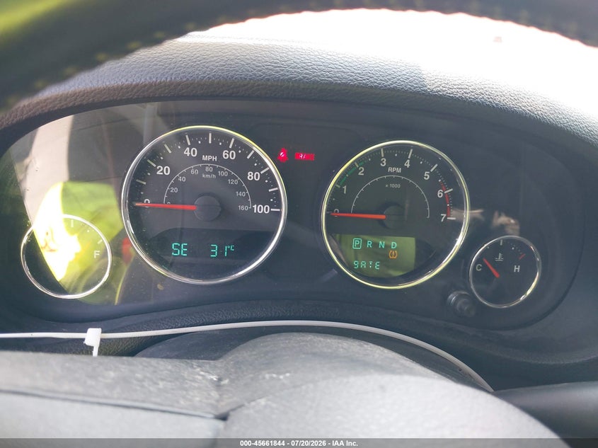 2011 Jeep Wrangler Unlimited Sport VIN: 1J4BA3H1XBL581250 Lot: 45661844