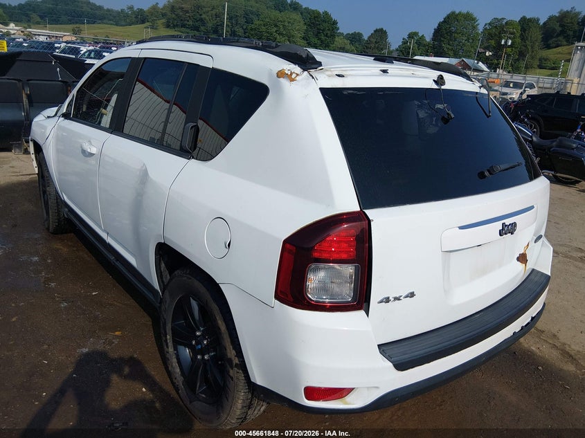 Vin: 1c4njdeb4fd357171, lot: 46160420, jeep compass latitude 20153