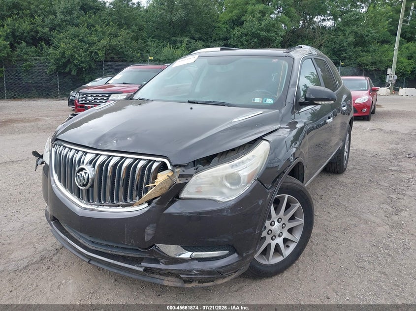 Vin: 5gakvbkd6fj370041, lot: 46160446, buick enclave leather 20152