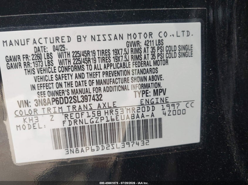 2022 Kia Seltos Ex VIN: KNDERCAA6N7238390 Lot: 45661875