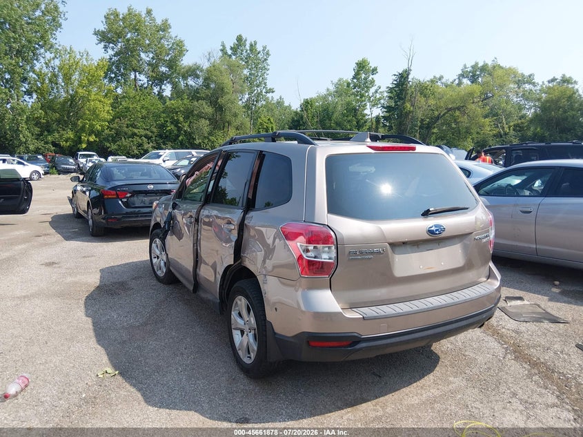 Vin: jf2sjafc1gh554447, lot: 46160450, subaru forester 2.5i premium 20163