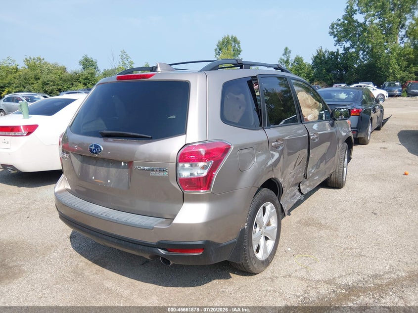 Vin: jf2sjafc1gh554447, lot: 46160450, subaru forester 2.5i premium 20164