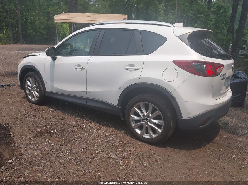 Vin: jm3ke4dyxe0418534, lot: 46160464, mazda cx-5 grand touring 20143