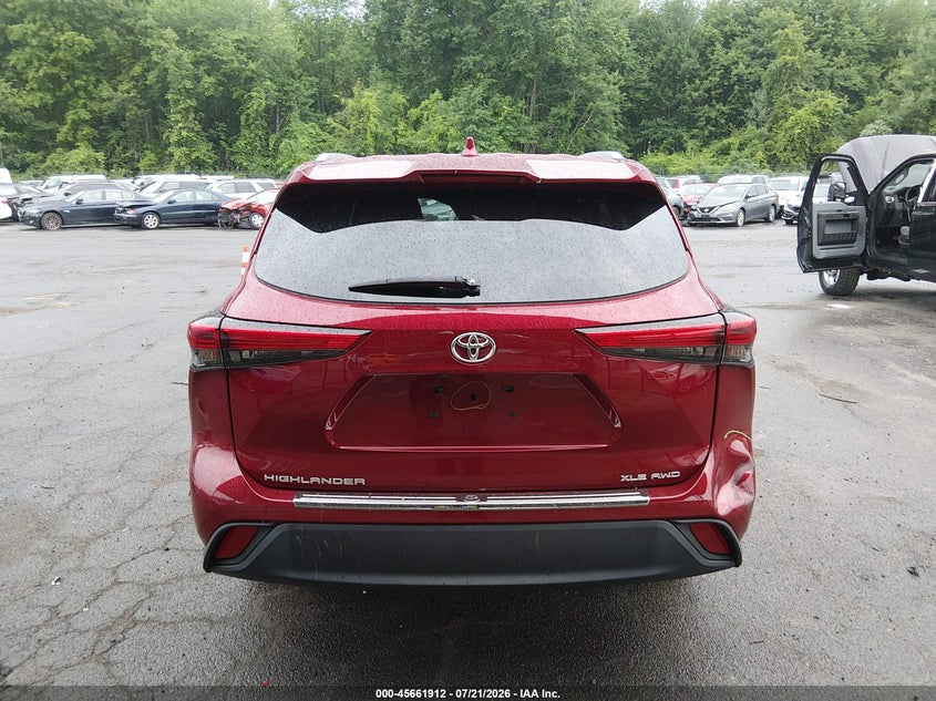 2022 Toyota Highlander Xle VIN: 5TDGZRBH3NS202816 Lot: 45661912