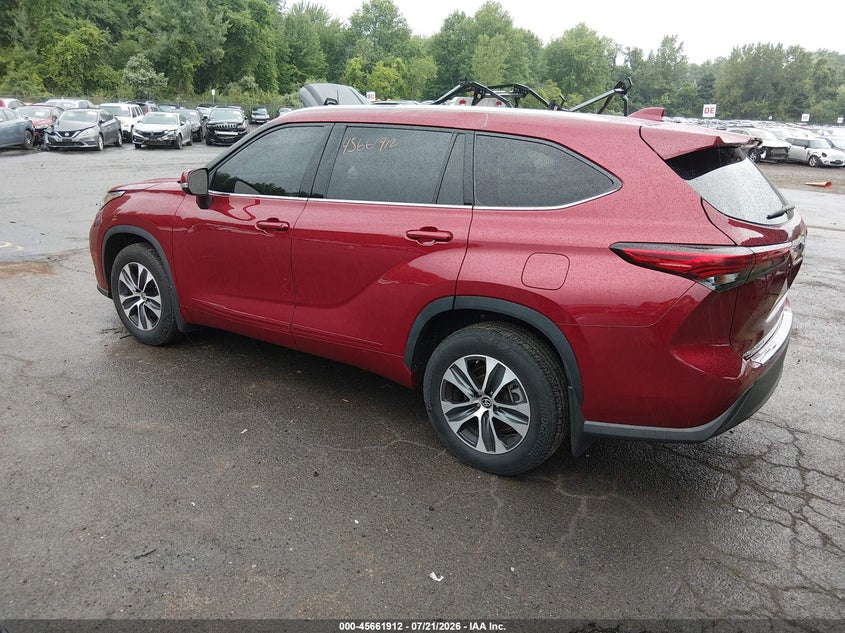 2022 Toyota Highlander Xle VIN: 5TDGZRBH3NS202816 Lot: 45661912