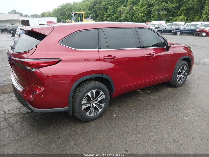 2022 Toyota Highlander Xle VIN: 5TDGZRBH3NS202816 Lot: 45661912