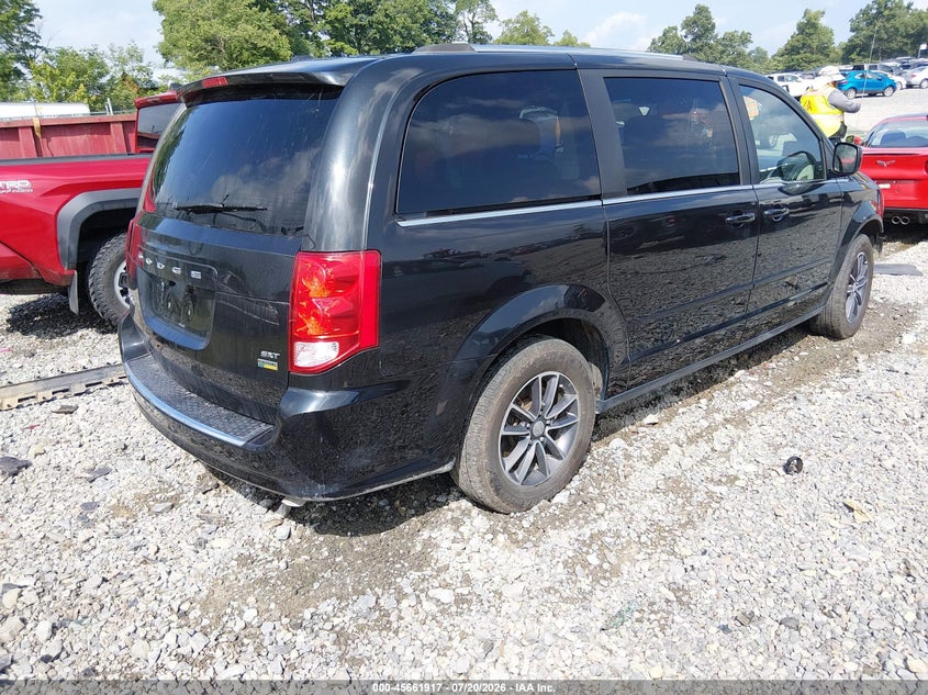 Vin: 2c4rdgcg0hr806841, lot: 46160489, dodge grand caravan sxt 20174