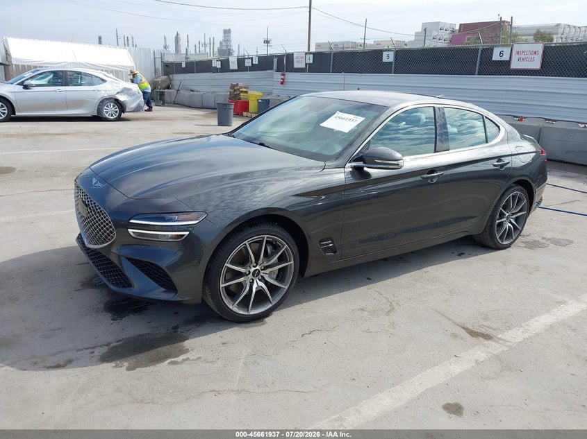 Vin: kmtg34sc5ru142811, lot: 46160509, genesis g70 2.5t rwd 20242