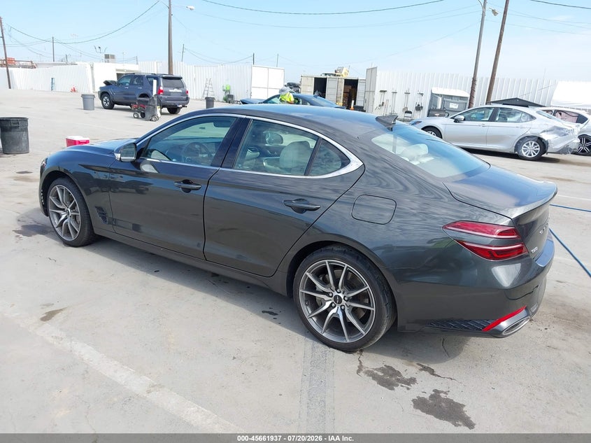 Vin: kmtg34sc5ru142811, lot: 46160509, genesis g70 2.5t rwd 20243
