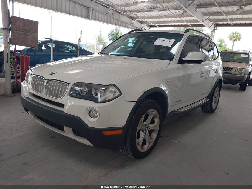 2010 BMW X3 xDrive30I VIN: WBXPC9C4XAWJ38588 Lot: 45661938