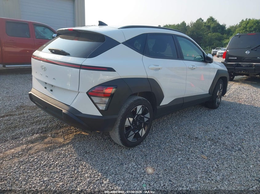 Vin: km8hb3ab4su329659, lot: 46160512, hyundai kona sel 20254