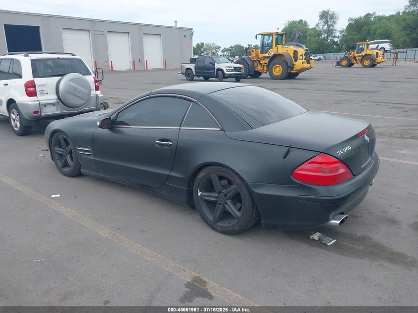 2005 MERCEDES-BENZ SL 500 auction photo 3