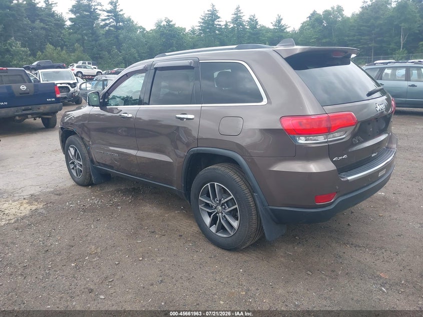 2018 Jeep Grand Cherokee Limited 4X4 VIN: 1C4RJFBG4JC502463 Lot: 45661963