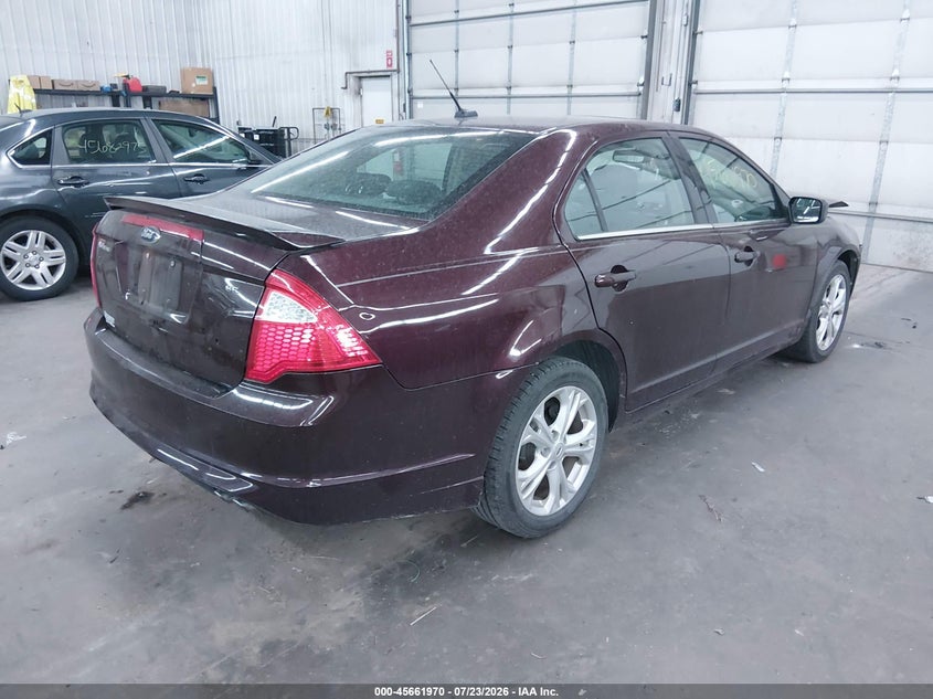 Vin: 3fahp0haxcr430513, lot: 46160542, ford fusion se 20124