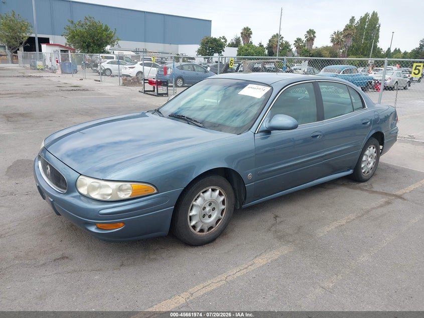 2001 Buick LeSabre, Left Rear, IAAI, VIN 1G4HP54K114171272 — photo 2