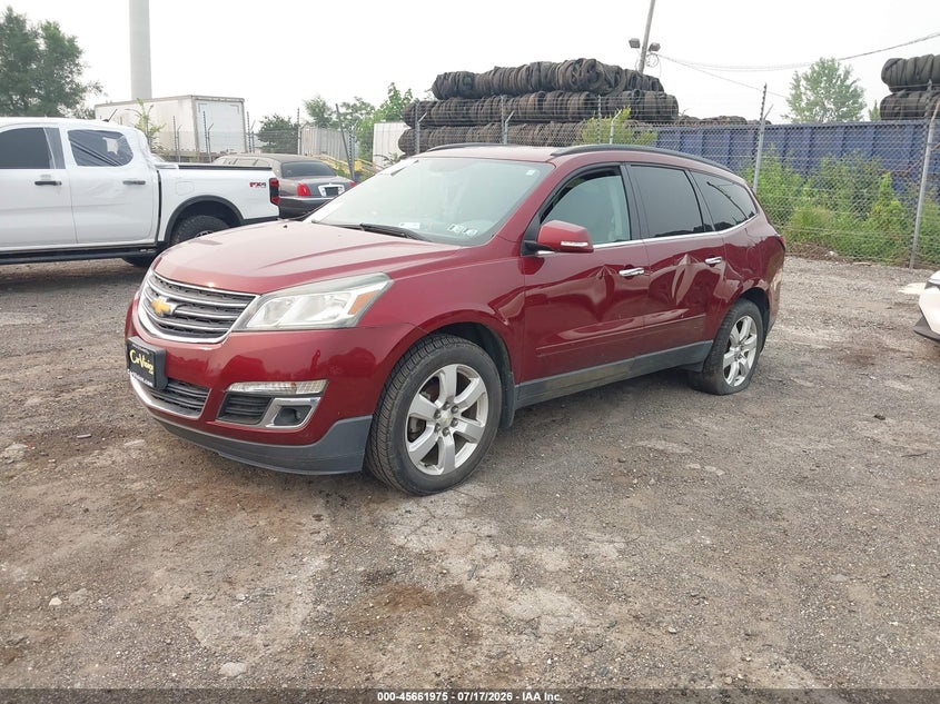 Vin: 1gnkvgkd5gj235363, lot: 46160547, chevrolet traverse lt 20162