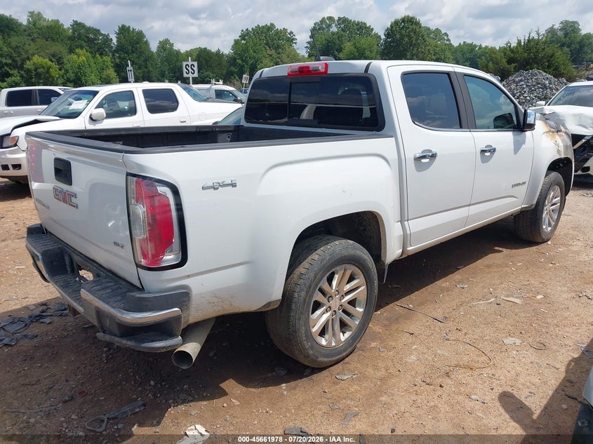 Vin: 1gtp6de15g1352968, lot: 46160551, gmc canyon 4wd slt 20164