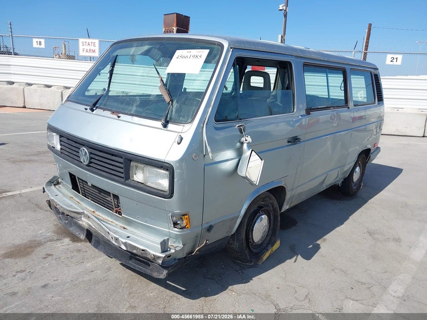 1987 VOLKSWAGEN VANAGON auction photo 6