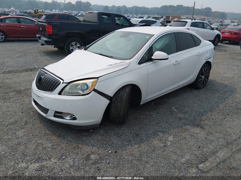 Vin: 1g4pr5sk0h4110076, lot: 46160575, buick verano sport touring 20172