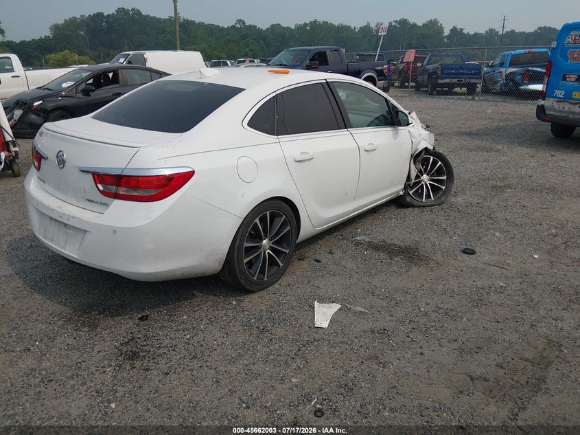 Vin: 1g4pr5sk0h4110076, lot: 46160575, buick verano sport touring 20174