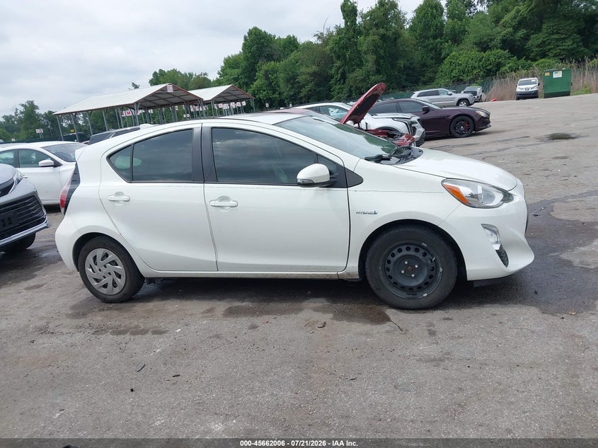 2016 Toyota Prius C Three VIN: JTDKDTB31G1130296 Lot: 45662006