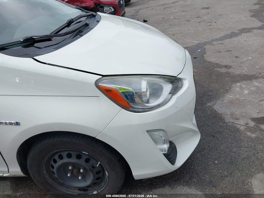 2016 Toyota Prius C Three VIN: JTDKDTB31G1130296 Lot: 45662006
