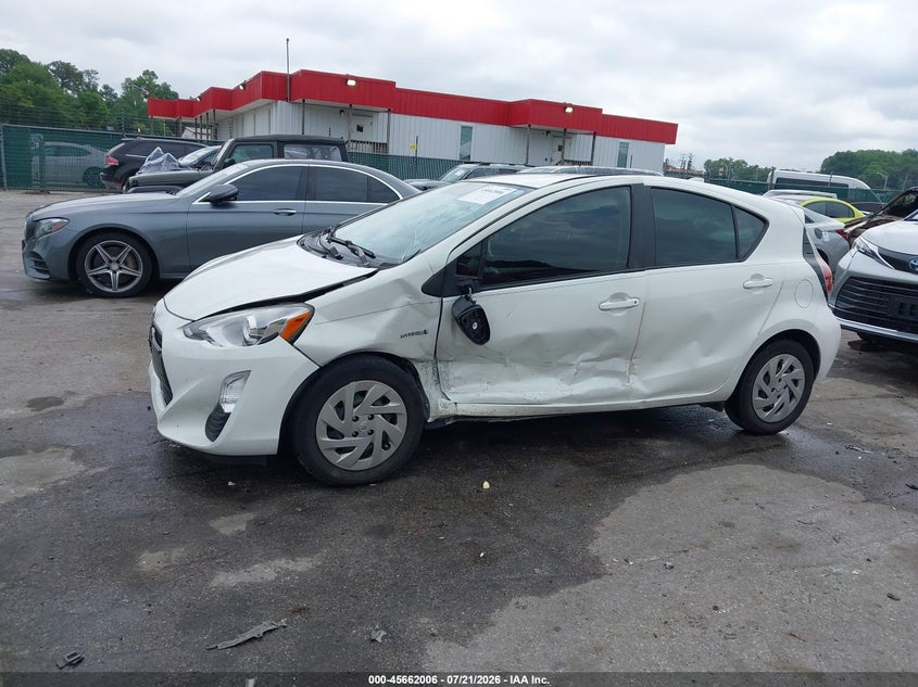 2016 Toyota Prius C Three VIN: JTDKDTB31G1130296 Lot: 45662006