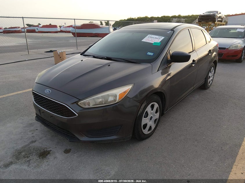 Vin: 1fadp3e25gl387345, lot: 46160587, ford focus s 20162