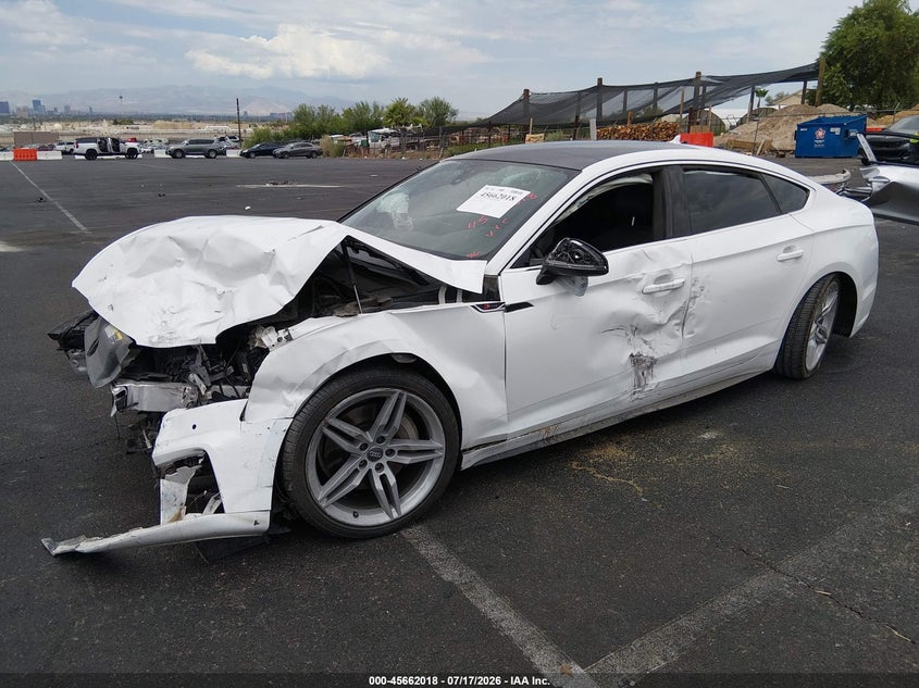 Vin: wauencf51ja104260, lot: 46160590, audi a5 2.0t premium 20182