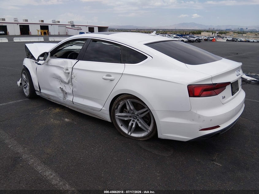 Vin: wauencf51ja104260, lot: 46160590, audi a5 2.0t premium 20183