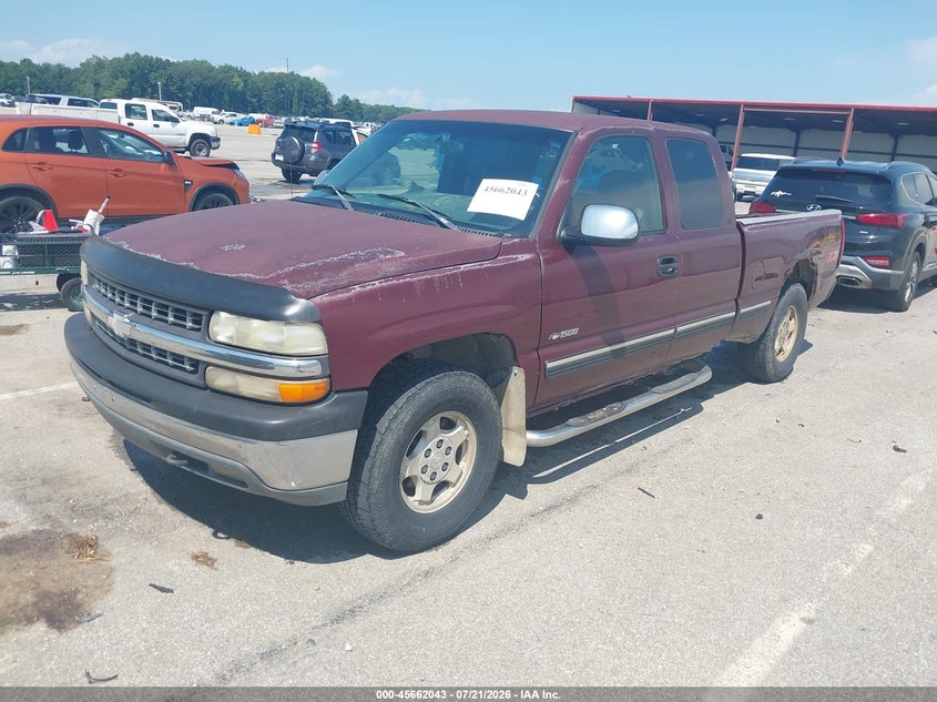 1999 Chevrolet Silverado 1500 Ls VIN: 2GCEK19T7X1106799 Lot: 45662043