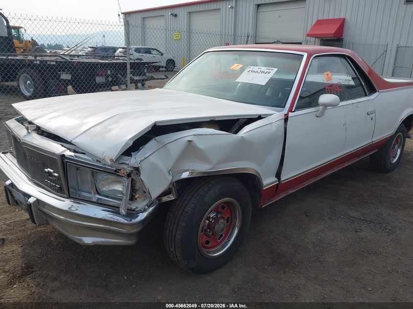 1980 Chevrolet El Camino VIN: 00001W80KAK506373 Lot: 45662049